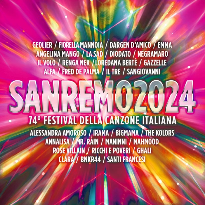 Festival: domani esce 'Sanremo 2024', la compilation ufficiale con i 30 brani in gara
