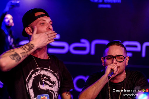 #Festival2016: gran finale con lo showcase di Rocco Hunt e Clementino a 'Casa Sanremo Smashbox'