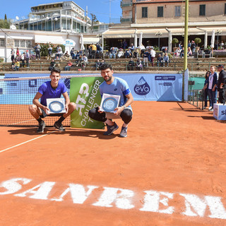 Sanremo Tennis Cup: Victor Vlad Cornea e Franko Skugor vincono il doppio, tutto pronto per la finalissima (fotogallery)