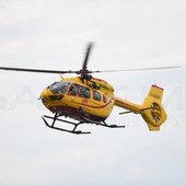 Sanremo: incidente sul lavoro in un'azienda di valle Armea, dipendente in elicottero al 'Santa Corona'