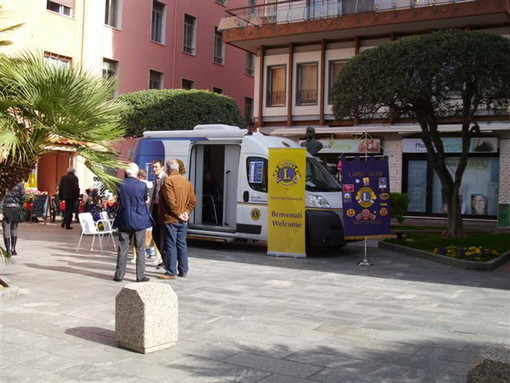 Il Lions Club Ventimiglia in prima linea negli screening sanitari: domani sul sagrato di Sant'Agostino