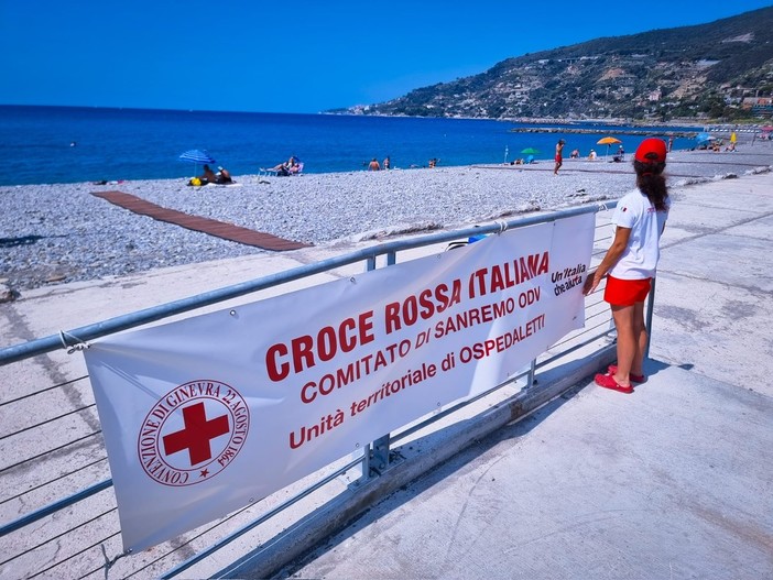 Ospedaletti: domenica prossima in spiaggia con la Croce Rossa 'Galleggiando bolleggiando'