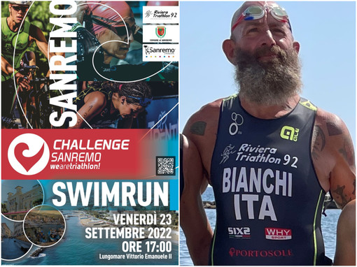 La Challenge Sanremo Swimrun del 23 settembre sarà anche l'ultimo saluto ad Alessio Bianchi