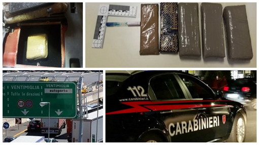 Ventimiglia: 45enne spagnolo guidata un'auto modificata per portare la droga in Italia, arrestato dai Carabinieri