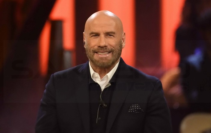 John Travolta il 15 febbraio 2019 a 'Sanremo Young'