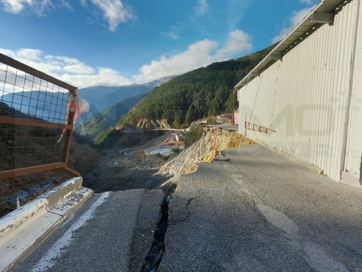 Statale 20 del Tenda: lavori in Francia e Italia, Anas &quot;La strada provvisoria sul colle è stata realizzata da noi&quot;