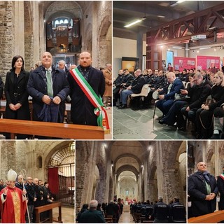 San Sebastiano, Ventimiglia celebra il patrono della polizia locale (Foto e video)