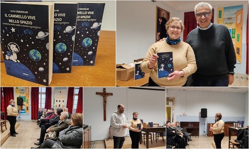 &quot;Il cammello vive nello spazio&quot;, a Vallecrosia Silvia Cragnolini parla di autismo con serietà mista a leggerezza (Foto e video)