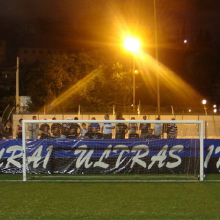 La curva nord dello stadio Ciccione