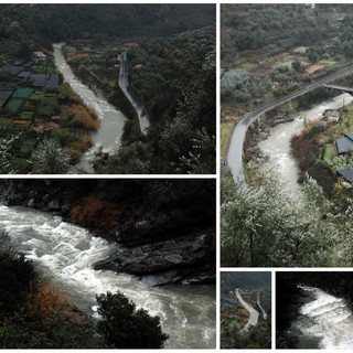 Il torrente Argentina in piena