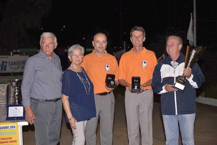 Sanremo: la coppia Linardi-Roverio vince il 21° Trofeo di bocce ACLI Villetta (foto)