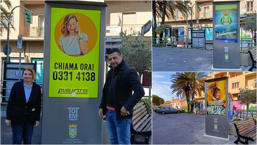 Nuovo totem interattivo a Vallecrosia, Piardi: &quot;Innovazione per dare informazioni sulla città a cittadini e turisti&quot; (Foto e video)