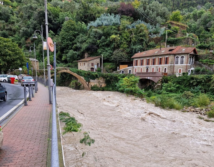 Il torrente Argentina a Badalucco