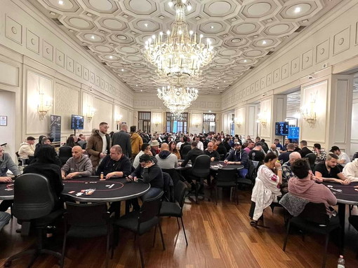 Sanremo: grande Poker al Casinò, arrivati in città oltre 3.000 giocatori per più di 10mila presenze