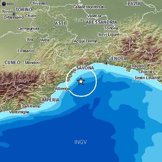 Quattro scosse di terremoto in provincia di Savona, nessun problema nell'imperiese