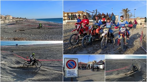 Rombano i motori, sulla spiaggia di Bordighera va in scena il 1° Trofeo del mare (Foto e video)