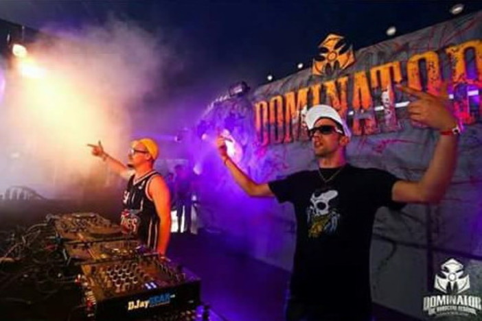 Il duo Italiano 'The Braindrillerz' al Dominator 2015, festival mondiale di musica Hardcore (foto)