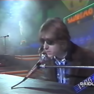 Mark Hollis con il Talk Talk al Festival di Sanremo 1986