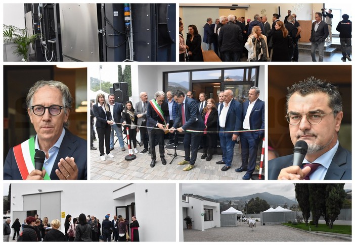 Sanremo: dopo anni di attesa finalmente la nostra provincia ha un Tempio Crematorio, inaugurato oggi in Valle Armea (Foto e Video)