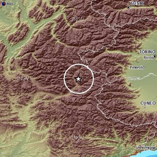 Lieve scossa di terremoto questa mattina sulle Alpi francesi: avvertita da pochi nell'imperiese