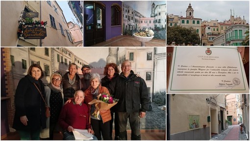 Dopo 52 anni l'Antica Trattoria Garibaldi chiude i battenti: Bordighera consegna un attestato di ringraziamento alla famiglia Muzzana (Foto e video)