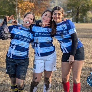 Le ragazze del Sanremo Rugby in campo a Torino per il torneo ‘Semplicemente Rugbiste’