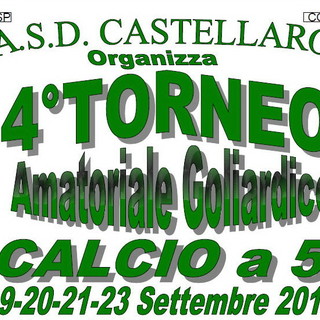 Castellaro: da questa sera a domenica prossima il torneo 'Amatoriale Goliardico'