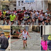 Trail gli ulivi a Badalucco: la vittoria va ad Eugenio Marcarelli, l'ultramaratoneta Michele Graglia 'si allena' e arriva quinto