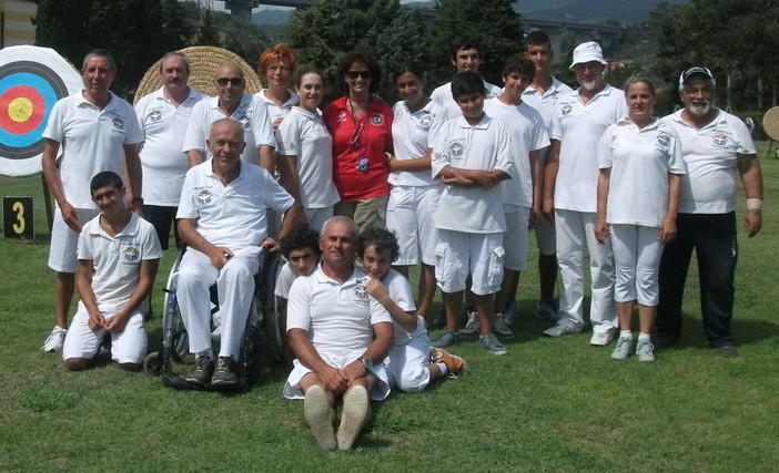 Tiro con l'Arco: ottimi risultati dell'Archery Club Ventimiglia ieri a San Bartolomeo al Mare