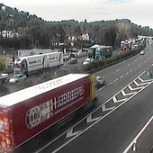 Incidente stanotte sull'autostrada in Francia a Villeneuve Loubet: lunghe code in entrambi i sensi