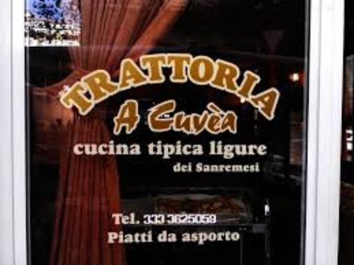 Con il nuovo Dpcm il Ristorante “A Cuvea” di Sanremo, svolgerà solo il servizio del pranzo e dalle 18 alle 21.30 quello di asporto