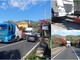 Tir in panne a Ventimiglia: viabilità bloccata in corso Francia (Foto)