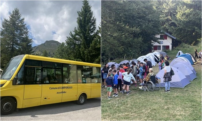 Camporosso, quarantaquattro bambini a 'Una notte in tenda a Melosa' (Foto)