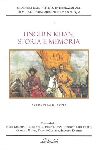 Sanremo, La Fenice presenta il libro  'Ungern Khan, storia e memoria'