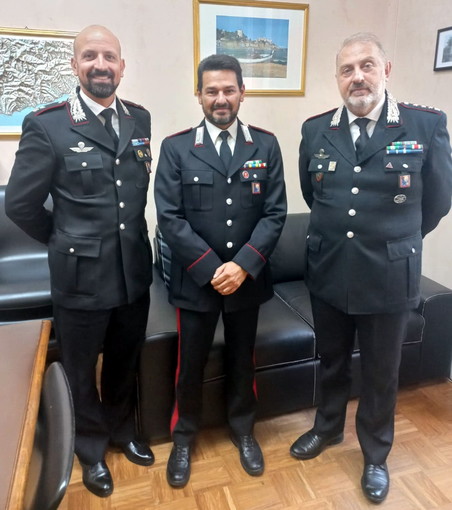 Perinaldo: il Brigadiere Celestino Carcangiu lascia il servizio attivo nell'Arma dei Carabinieri