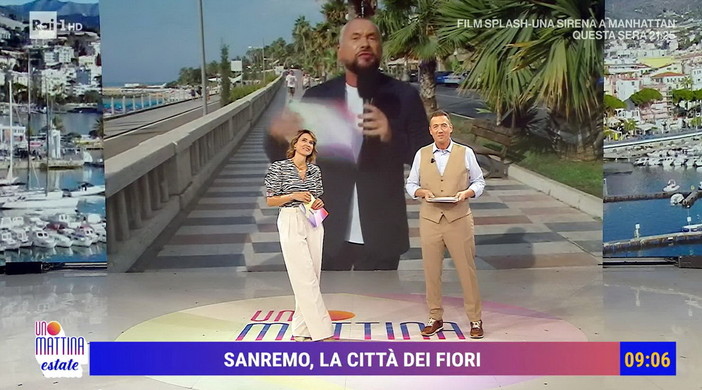 Anche oggi uno 'spot' gratuito per Sanremo su Rai Uno: serie di collegamenti con 'Uno Mattina' (Foto)