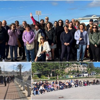 Giornata mondiale della salute mentale, Bordighera 'cammina' con “Un passo alla volta” (Foto)