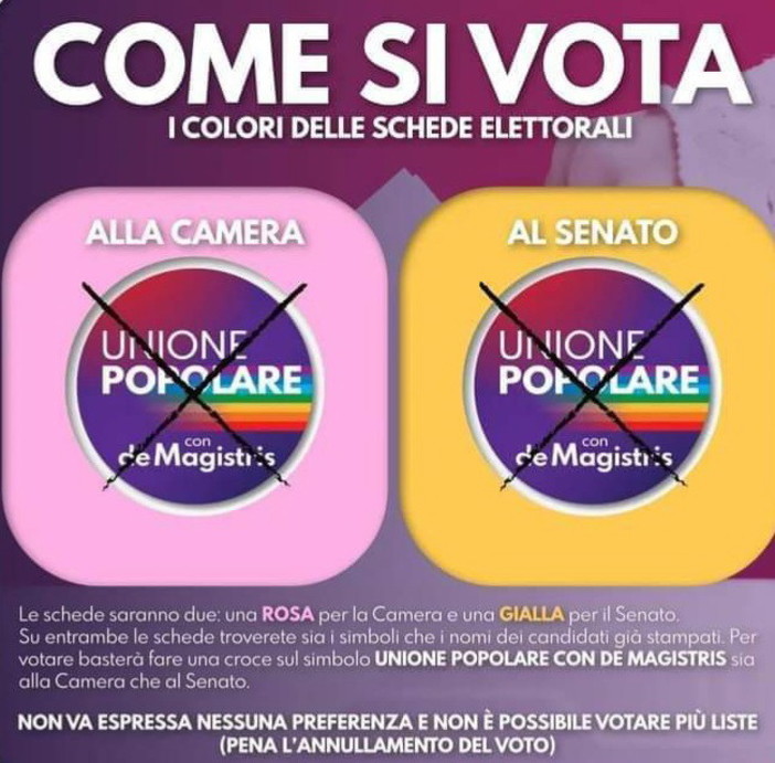 Termina la campagna elettorale di Unione Popolare: i motivi per votare la lista di De Magistris