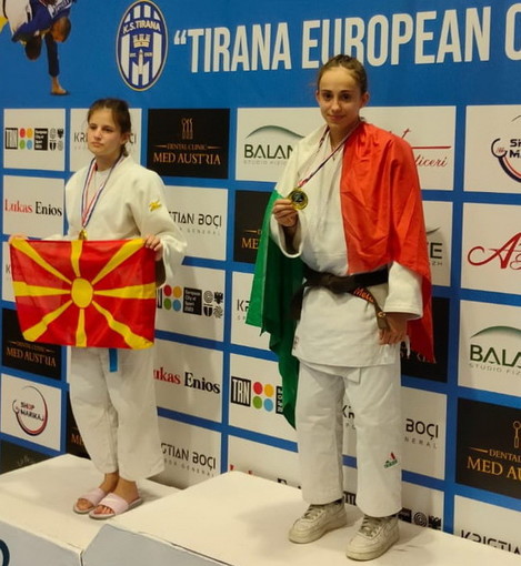 Arti Marziali: la sanremese Cristina Meluso vince la medaglia d'oro agli Internazionali di Tirana (Foto)