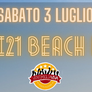 Ventimiglia: serata di musica e divertimento sulle spiagge e nei bar con &quot;Venti21 Beach Party&quot;