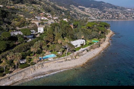 Bordighera: Renato Della Valle mette in vendita per 50 milioni di euro Villa Ego