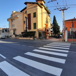 Bordighera: tutela dei pedoni e ridurre la velocità, nuovo attraversamento pedonale in via dei Bagni