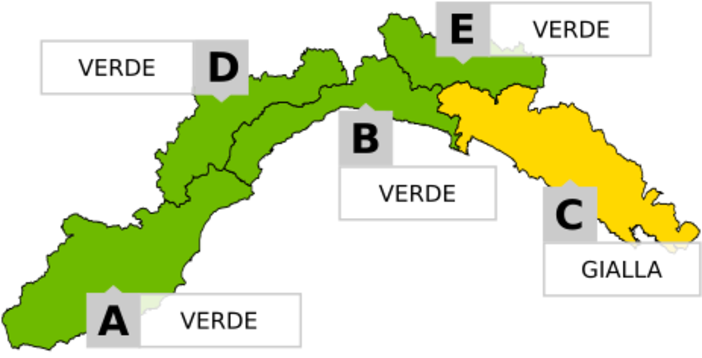 Maltempo: continua l’allerta meteo su tutta la regione, risparmiata la nostra provincia con solo deboli piogge