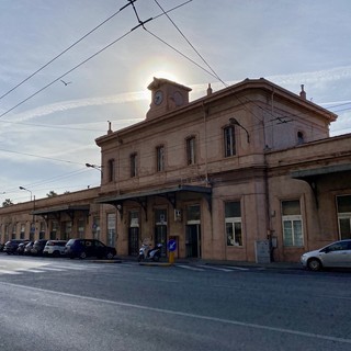 La vecchia stazione ferroviaria di Sanremo