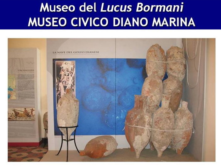 Domattina alle 10 al Marm di Diano Marina visita guidata alla sezione archeologica del museo civico