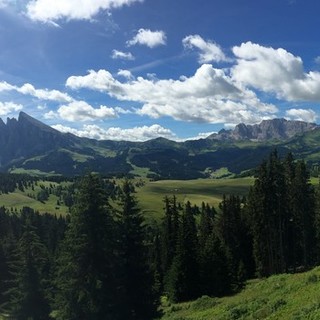 Panorama dall'Alpe di Siusi