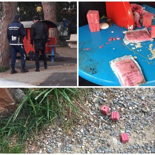 Diano Marina: veleno per topi al parco giochi del porto, indaga la Polizia Municipale (Foto)