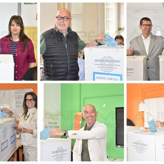 Elezioni Amministrative Sanremo: tra ieri e stamattina hanno votato i sei candidati a sindaco (Foto)