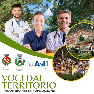 A Pigna focus sulla sanità territoriale con un incontro pubblico dal titolo 'Voci dal Territorio'