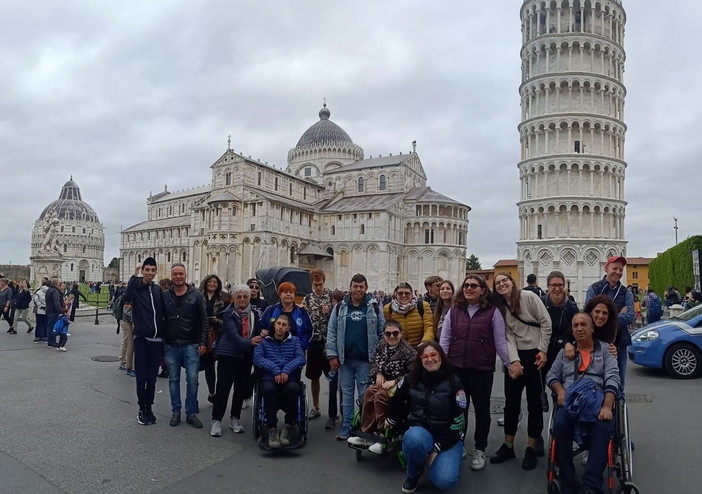 Viaggio dei ragazzi della Polisportiva Integrabili a Roma e Pisa: avventura, emozioni e nuove amicizie (Foto)